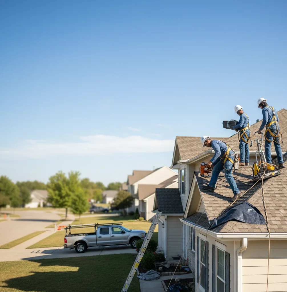 Storm Damage Repair in Claude, TX